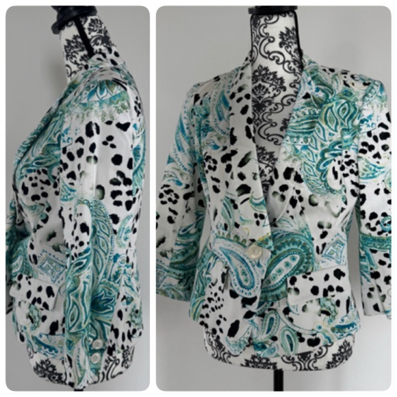 W BY WORTH CAREER BLAZER SIZE 4 - Picture 10 of 16